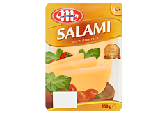 Mlekovita Salami Ser w plastrach 150 g