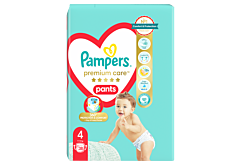 Pampers Premium Care Pieluchomajtki, rozmiar 4, 38 sztuk, 9kg-15kg