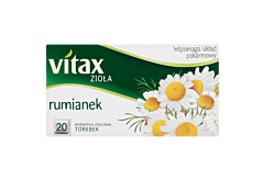 Vitax Zioła Herbatka ziołowa rumianek 30 g (20 x 1,5 g)