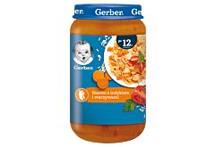 Gerber Risotto z indykiem i warzywami dla dzieci po 12. miesiącu 250 g