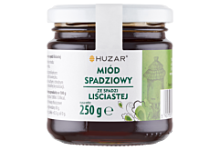 Huzar Miód spadziowy ze spadzi liściastej 250 g