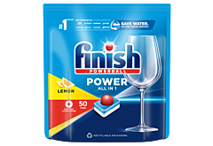 Finish Power Lemon Tabletki do mycia naczyń w zmywarce 800 g (50 sztuk)