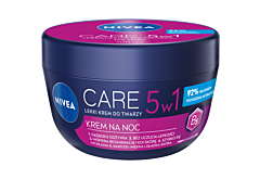 Nivea Care 5w1 Lekki krem do twarzy na noc 100 ml