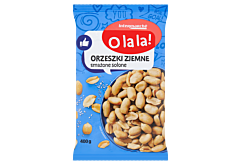 O la la! Orzeszki ziemne smażone solone 400 g