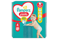 Pieluchomajtki Pampers Active Baby, rozmiar 4, pieluszki 25, 9kg-15kg