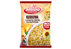 Amino Zupa błyskawiczna kurkowa z prażoną cebulką i szczypiorkiem 61 g