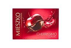 Mieszko Cherrisimo Classic Praliny z wiśnią w alkoholu 285 g