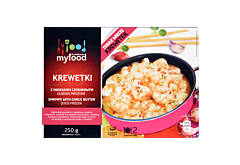 MyFood Krewetki z masełkiem czosnkowym 250 g