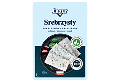 Lazur Ser pleśniowy srebrzysty plastry 100 g