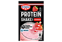 Dr. Oetker Protein Shake Mieszanka w proszku smak truskawkowy 18 g