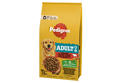 Pedigree Adult Sucha karma dla dorosłych psów z wołowiną i warzywami 12 kg