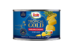 Dole Tropical Gold Kawałki ananasa w soku 227 g