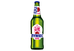 Żywiec Bezalkoholowy napój piwny malinaż & nuta trawy cytrynowej 500 ml