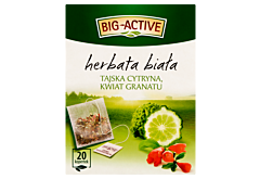 Big-Active Herbata biała tajska cytryna kwiat granatu 30 g (20 x 1,5 g)