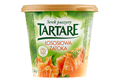 Tartare Serek puszysty łososiowa zatoka 140 g