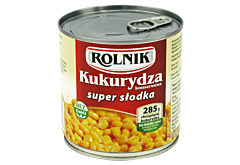 Rolnik Kukurydza konserwowa super słodka 340 g