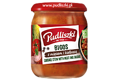 Pudliszki Bigos z mięsem i kiełbasą 500 g