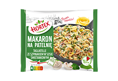 Hortex Makaron na patelnię tagliatelle ze szpinakiem w sosie śmietankowym 450 g