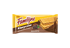 Familijne Klasyczne wafle kakaowe 180 g