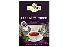 Sir Roger Earl Grey Strong Herbata czarna ekspresowa 136 g (80 torebek)