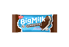 Big Milk Sandwich Lody o smaku waniliowym w ciastkach 100 ml