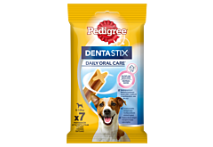 Pedigree DentaStix 5-10 kg Karma uzupełniająca dla psów 110 g (7 sztuk)