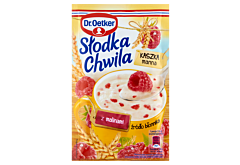 Dr. Oetker Słodka Chwila Kaszka manna z malinami 49 g