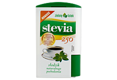 Zielony listek Stevia Słodzik naturalnego pochodzenia 13,8 g (250 tabletek)