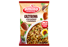 Amino Zupa błyskawiczna grzybowa z borowikami i maślakami 57 g