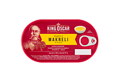 King Oscar Filety z makreli w oleju 160 g