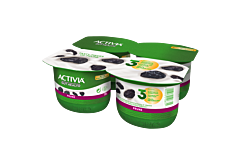 Activia Jogurt z suszonymi śliwkami 480 g (4 x 120 g)