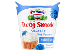 Piątnica Twój Smak Serek śmietankowy puszysty naturalny 150 g