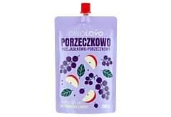 OWOLOVO Porzeczkowo Mus jabłkowo-porzeczkowy 200 g