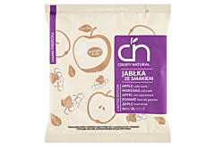 Crispy Natural Suszone plastry jabłek z dodatkiem soku z czarnych porzeczek z witaminami 18 g