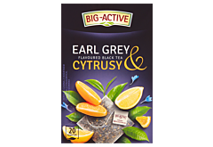 Big-Active Herbata czarna Earl Grey & cytrusy 40 g (20 x 2 g)