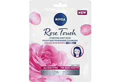 Nivea Rose Touch Intensywnie nawilżająca maska w płachcie 1 szt