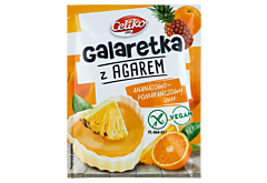 Celiko Galaretka z agarem ananasowo-pomarańczowy smak 45 g