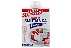 Mlekovita Śmietanka Polska deserowa 30 % 500 ml