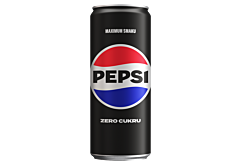 Pepsi-Cola Zero cukru Napój gazowany o smaku cola 330 ml