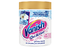 Vanish Oxi Action Crystal White Odplamiacz do tkanin w proszku 470 g 