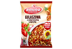 Amino Zupa błyskawiczna gulaszowa z wieprzowiną i papryką 59 g