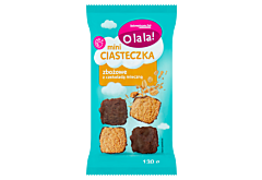 O la la! Mini ciasteczka zbożowe z czekoladą mleczną 130 g