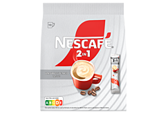 Nescafé 2in1 Unsweetened Taste Rozpuszczalny napój kawowy 80 g (10 x 8 g)