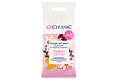 Cleanic Soft Chusteczki do higieny intymnej 20 sztuk