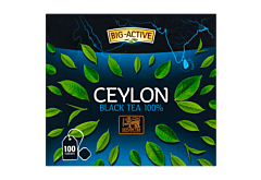 Big-Active Ceylon Herbata czarna 100 % 150 g (100 torebek)