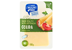 Z Mlecznej Drogi Ser żółty w plastrach gouda 150 g