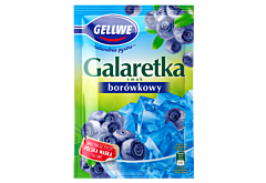 Gellwe Galaretka smak borówkowy 72 g