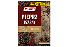 Prymat Pieprz czarny mielony 20 g