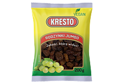 KRESTO Rodzynki jumbo 200 g