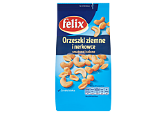 Felix Orzeszki ziemne i nerkowce smażone i solone 240 g